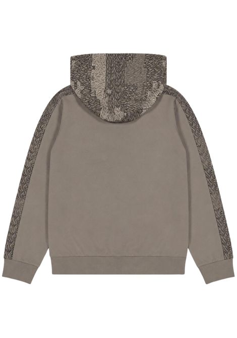 Felpa bambino grigia in cotone EMPORIO ARMANI | 7B000382GRIGIO